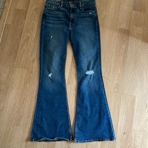 Hudson, New ! Flare jeans, high waisted, medium wash, size 28
